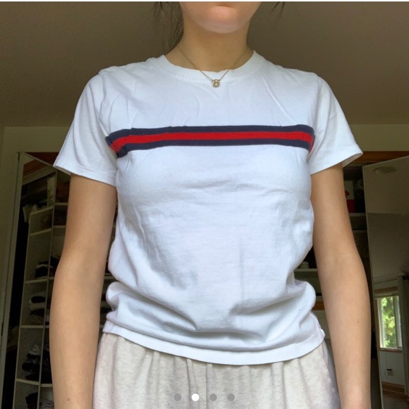 Brandy Melville striped Jamie top - Picture 3 of 5